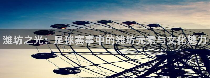潍坊之光：足球赛事中的潍坊元素与文化魅力